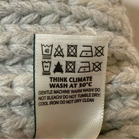 M&S Pom Pom Beanie Women’s One Size Tan Beige. - Picture 7 of 9